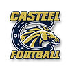 Casteel High School Football logo